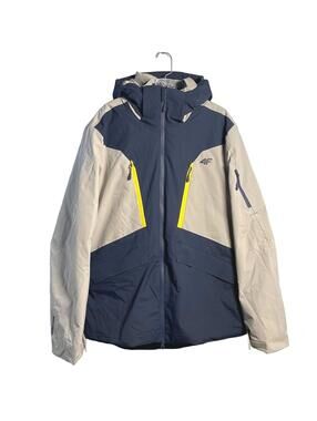 Men’s 4F Ski Jacket 10,000 Membrane Navy & Tan Size XL
